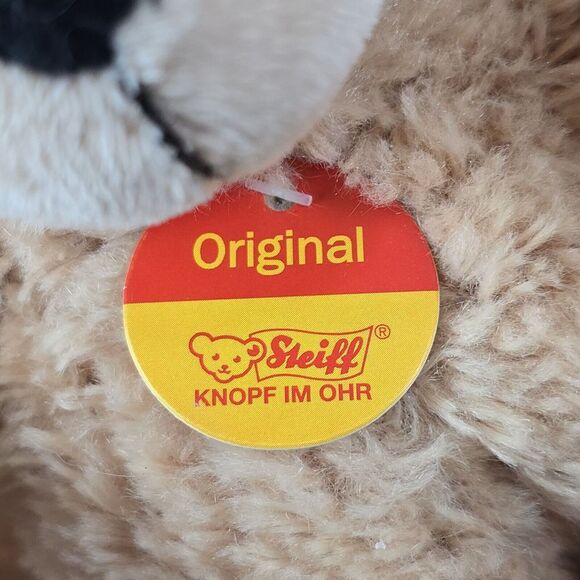 Lot of‎ 2 Steiff Bears 11" Fynn #111471 & 3" Mohair Engelchen #039874 - Picture 7 of 15